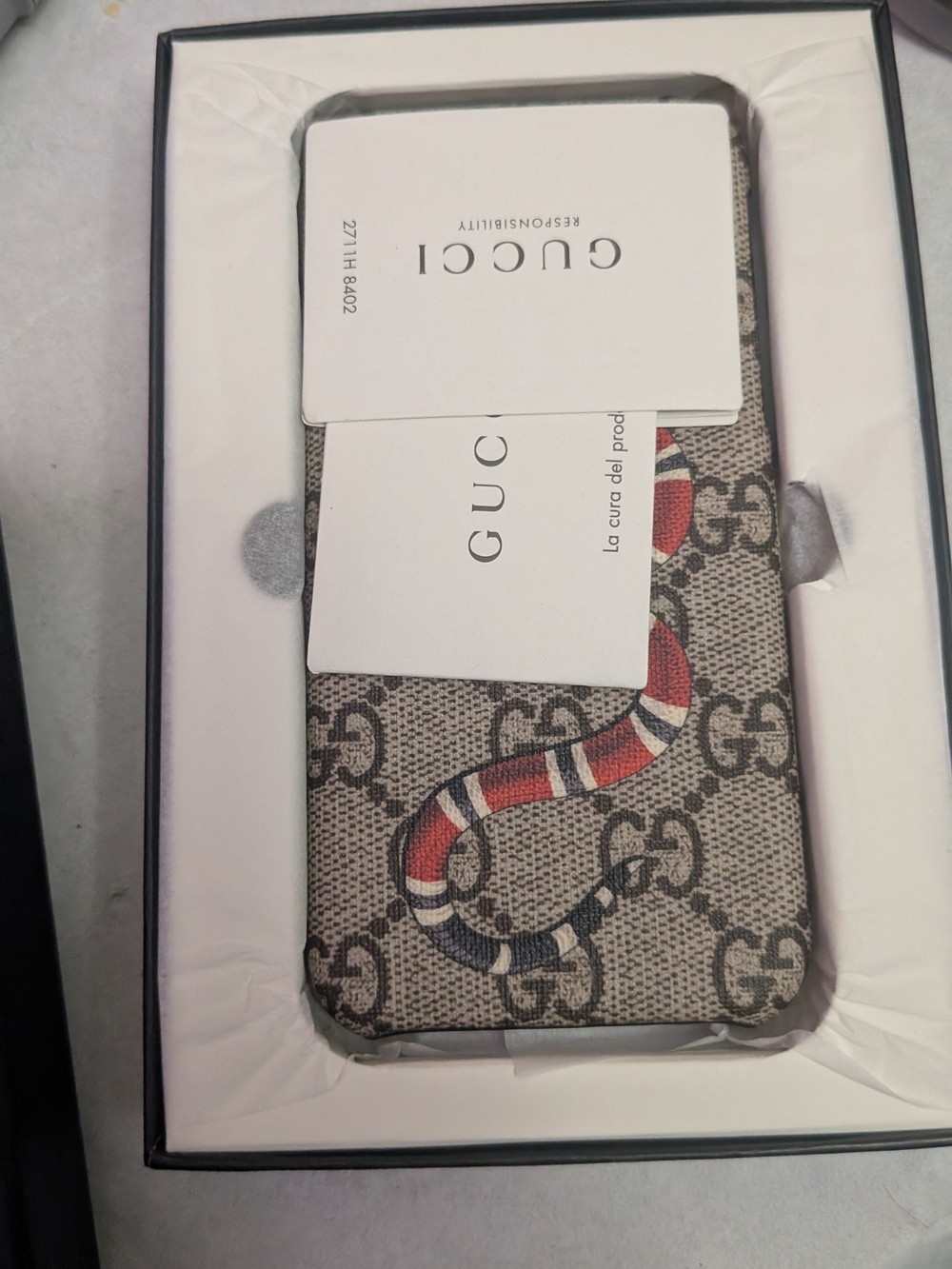 Gucci phone case for an old iphone